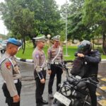 Operasi Zebra Menumbing 2025: Sat Lantas dan Propam Polres Bangka Gelar Razia Kendaraan Personel