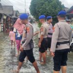 Polres Bangka Pantau Daerah Rawan Banjir