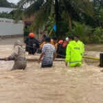 Kapolres Bangka Barat Pastikan Akses Jalan Pasca Banjir Tidak Terputus, Personel Disiagakan di Titik Rawan