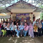 Tingkatkan Kesadaran Berkendara, Babinsa Air Anyir Dampingi Sosialisasi Tertib Lalu Lintas Bersama Satlantas Polres Bangka