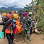Babinsa 05/Lubuk Alung Bersama Tim Gabungan Evakuasi Penemuan Mayat di Korong Pasa Kandang
