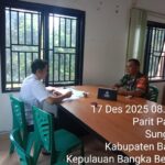 Sinergi di Kelurahan, Babinsa Bukit Betung Pererat Silaturahmi Melalui Komsos