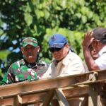 Presiden RI H. Prabowo Subianto Tinjau Jembatan Bailey di Kayu Tanam
