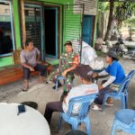 Cuaca Tak Menentu, BABINSA KORAMIL Taman Sari Ajak Warga Ampui Jaga Kebersihan Lingkungan