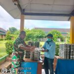 Dukung Peningkatan Gizi Pelajar, Babinsa Koramil 413-01/Sungailiat Sosialisasikan Program Makanan Bergizi di SMKN 1