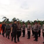 Apel Gelar Pasukan Operasi Lilin 2025 Digelar, Polres Bangka Barat Fokus Pengamanan Sosial-Spiritual Nataru