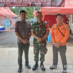 Babinsa Bukit Betung Hadiri Puncak Peringatan HUT DWP Ke-26 di Sungailiat